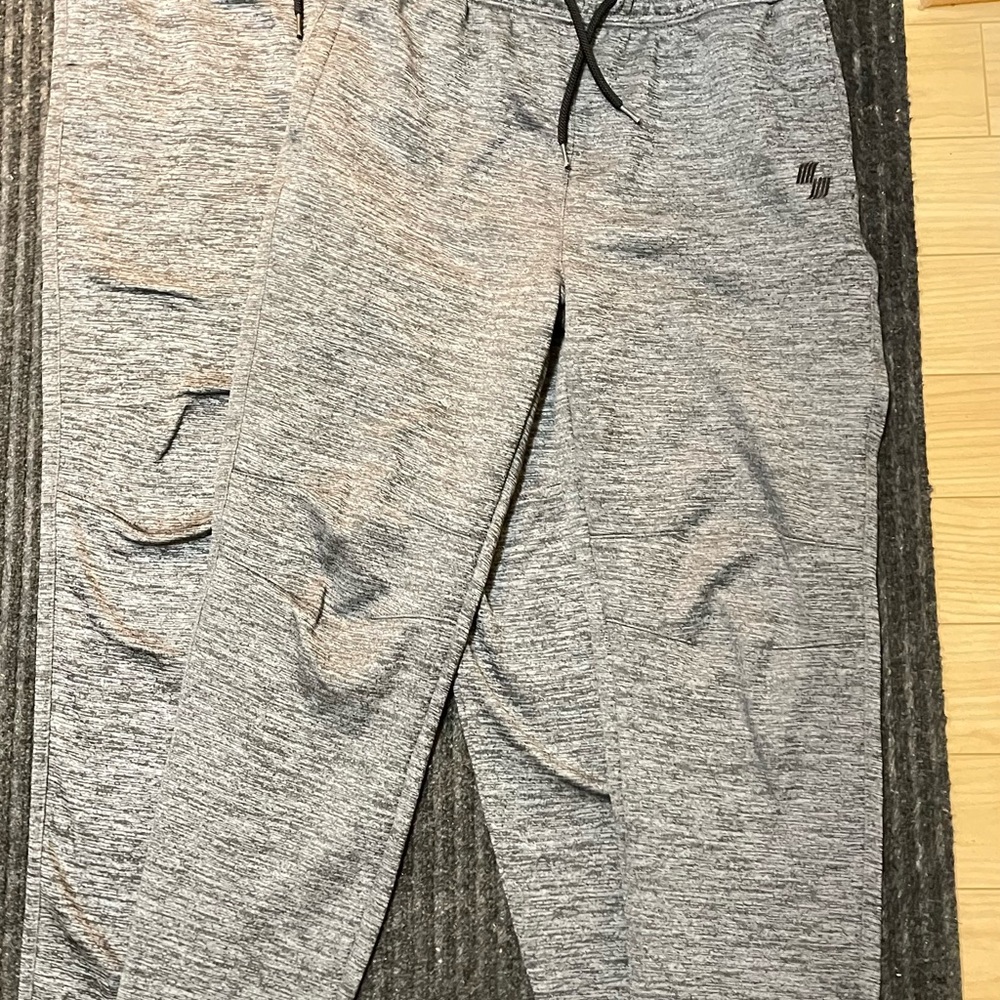 Kids Sporto Gray Fleece Joggers - pair
